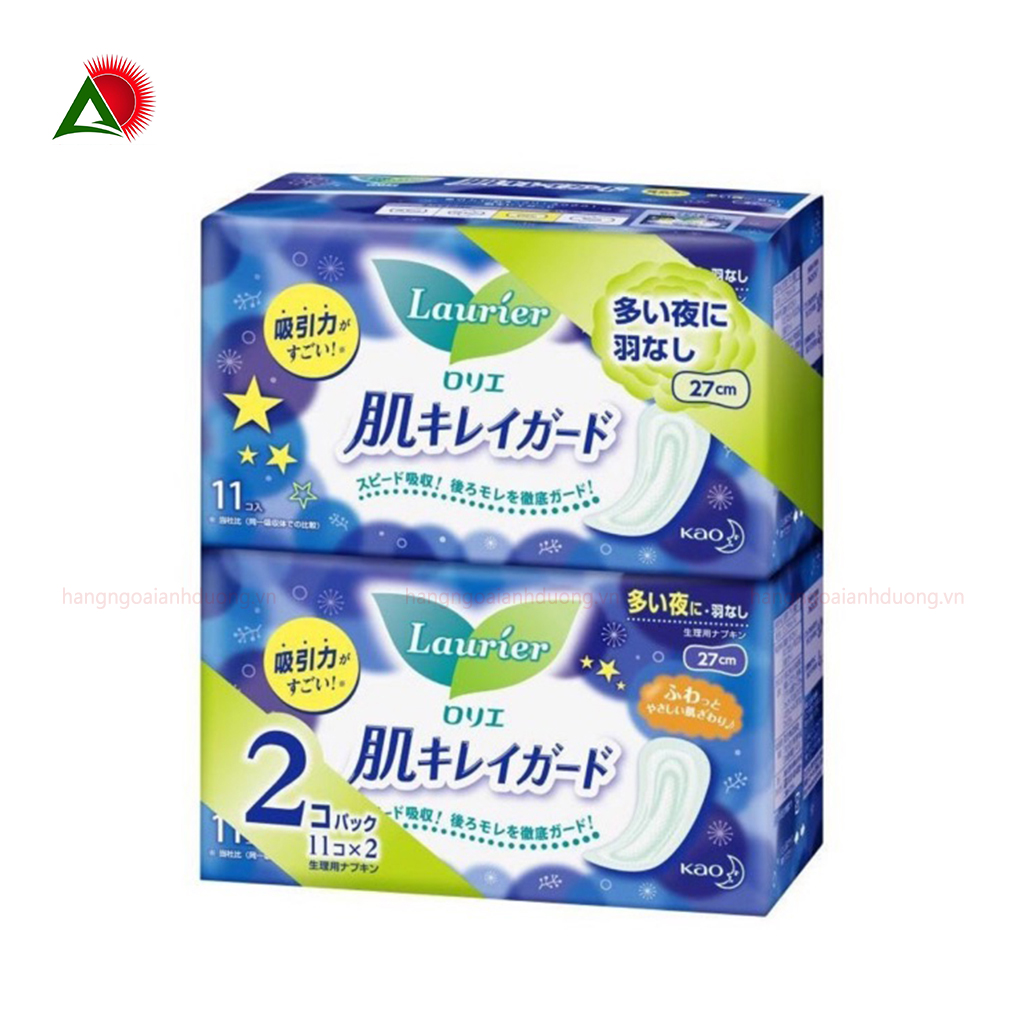 Băng Vệ Sinh Laurier Đêm Set 2